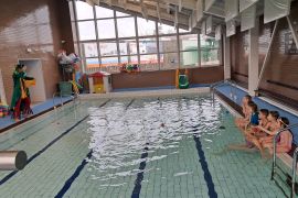 Plavání - poslední lekce MŠ