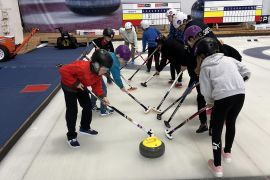 Curling arena Brno 25. 10. 2023