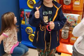 Poprvé ve velkém bazénu - MŠ