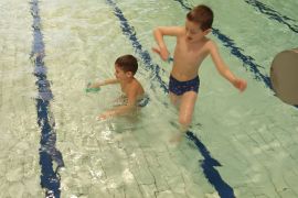 Plavání - 4. lekce MŠ - vánoční