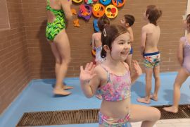 Plavání - 4. lekce MŠ - vánoční