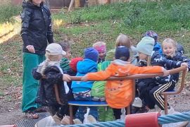 Kaštany a hřiště v Žabčicích