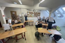 Pololetní vysvědčení - 3. třída